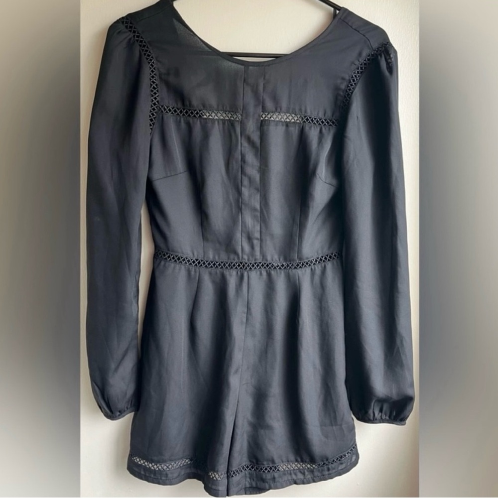 NWT Missguided Sheer Top Romper